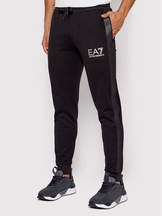 EA7 Emporio Armani Долнище анцуг 3LPP73 PJ05Z 1200 Черен Regular Fit