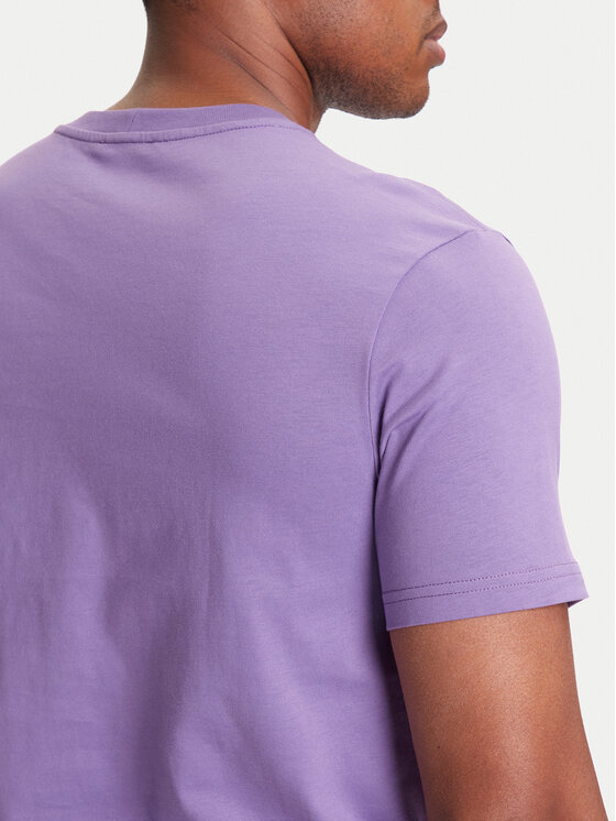 United Colors Of Benetton United Colors Of Benetton T-shirt 3MI5J1AF7 Ljubičasta Regular Fit