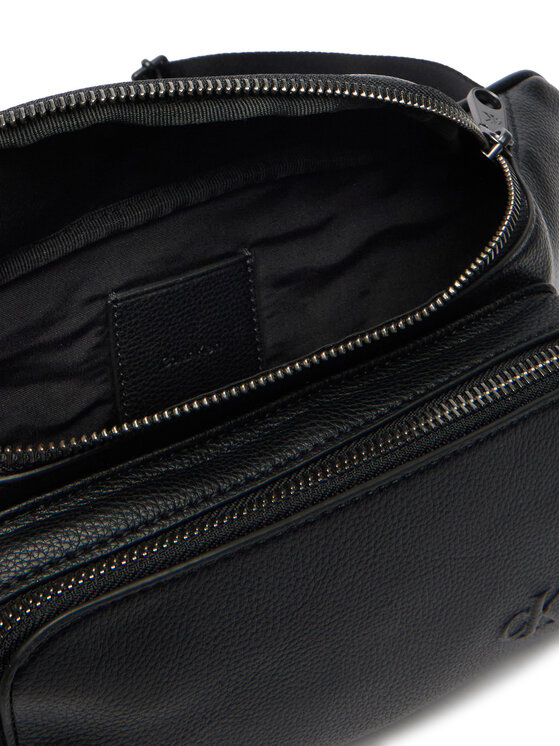 Calvin Klein Calvin Klein Jostas soma Webbing Strap Waistbag LV04D3130G Melns