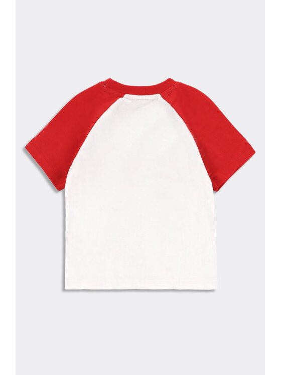 Lemon Explore Lemon Explore T-Shirt WL3143201CPG-009 Czerwony Regular Fit