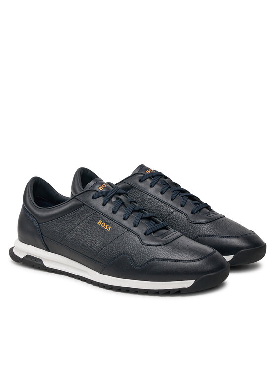 BOSS Boss Sneakersy Zayn 50529541 Tmavomodrá