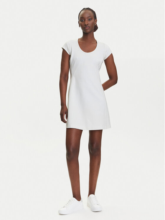 Calvin Klein Jeans Calvin Klein Jeans Rochie de zi LV047C238G Écru Slim Fit