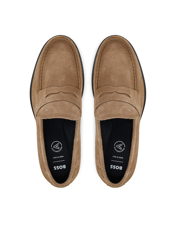 BOSS BOSS Mokasinai Dressletic 50546911 Smėlio