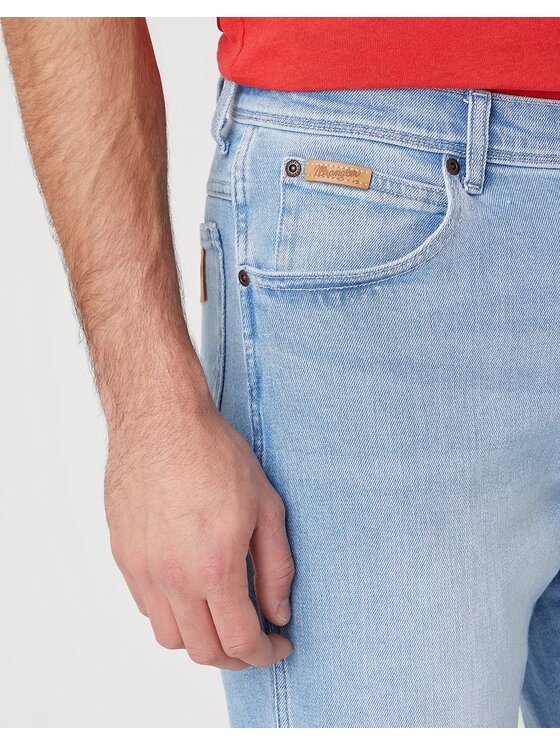 Wrangler Wrangler Jeansy TEXAS TAPER Niebieski Slim Fit