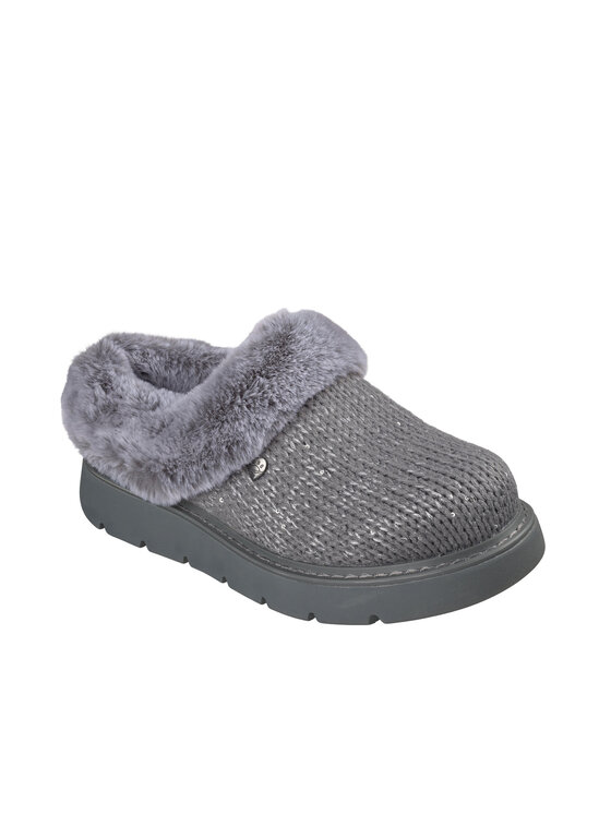 Skechers Skechers Kapcie 114668-GRY Szary