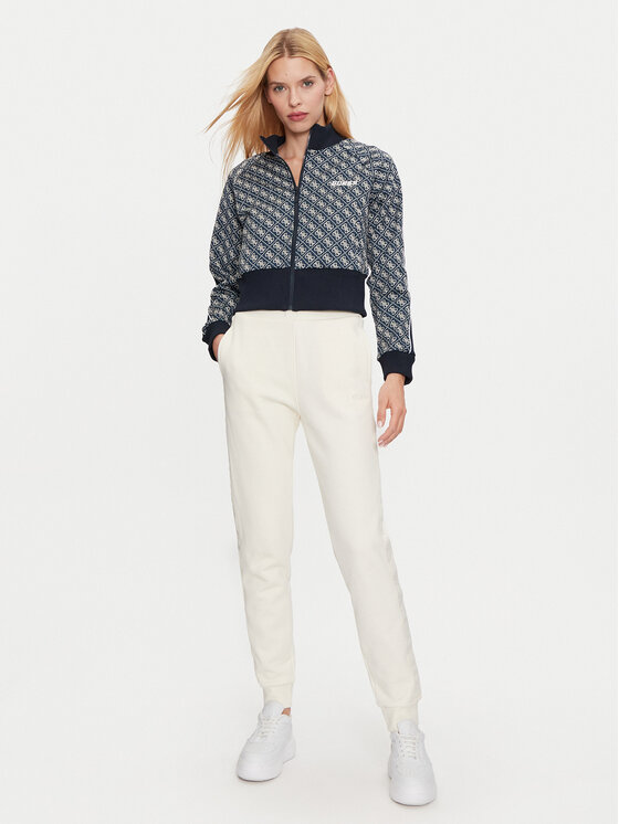 Guess Guess Sweatshirt V4BQ10 KCHW0 Dunkelblau Regular Fit