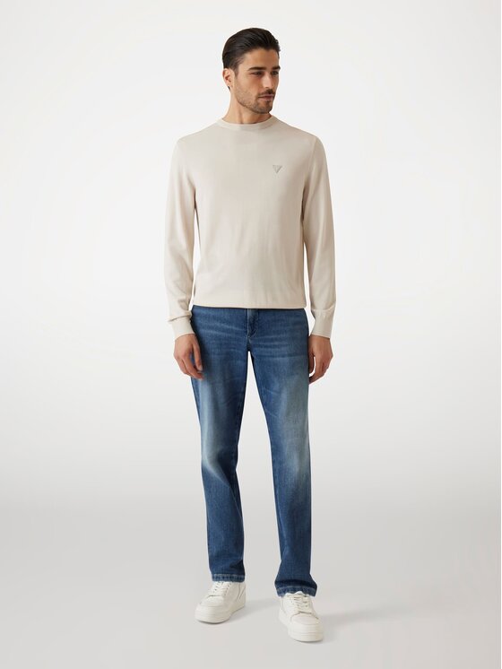 Guess Guess Maglione 169019 Bianco Classic Fit