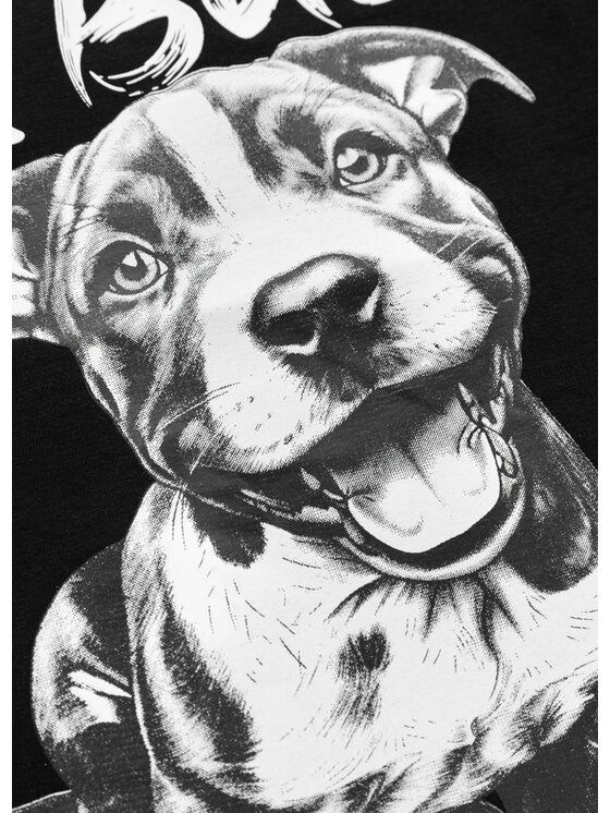 PITBULL PITBULL Tank top PUPPY 2 Czarny Regular Fit