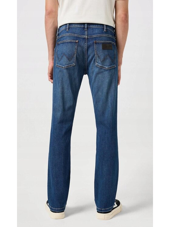 Wrangler Wrangler Jeansy Greensboro Niebieski Regular Fit