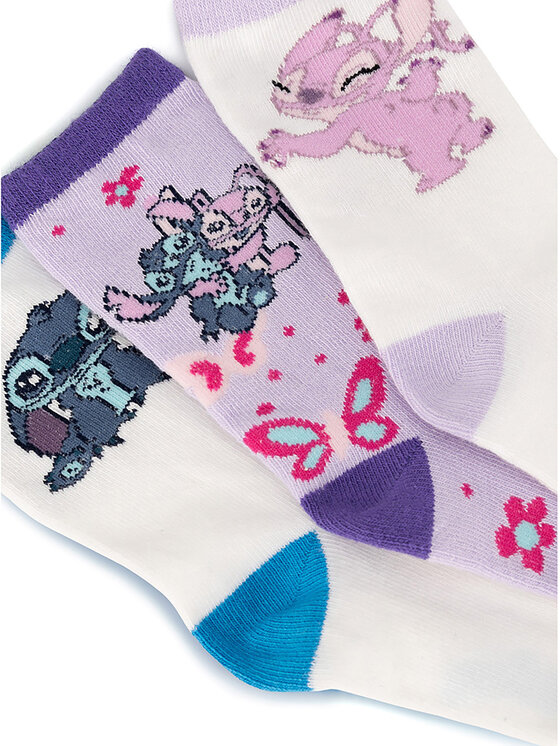 Disney Classics Disney Classics Ilgos kojinės ACCCS-AW24-301DCLS (3-pack) Violetinė
