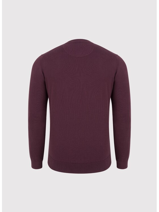 Pako Lorente Pako Lorente Sweter P26WB-2X-003 Fioletowy Straight Fit