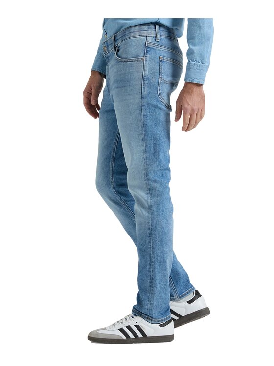 Lee Lee Jeansy 112377685 Niebieski Slim Fit