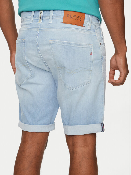 REPLAY Replay Farmer rövidnadrág MA981Y.000.573 66G Kék Tapered Fit