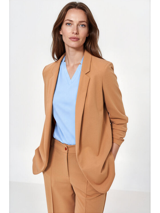 NIFE NIFE Sako Z109 Hnedá Blazer Fit