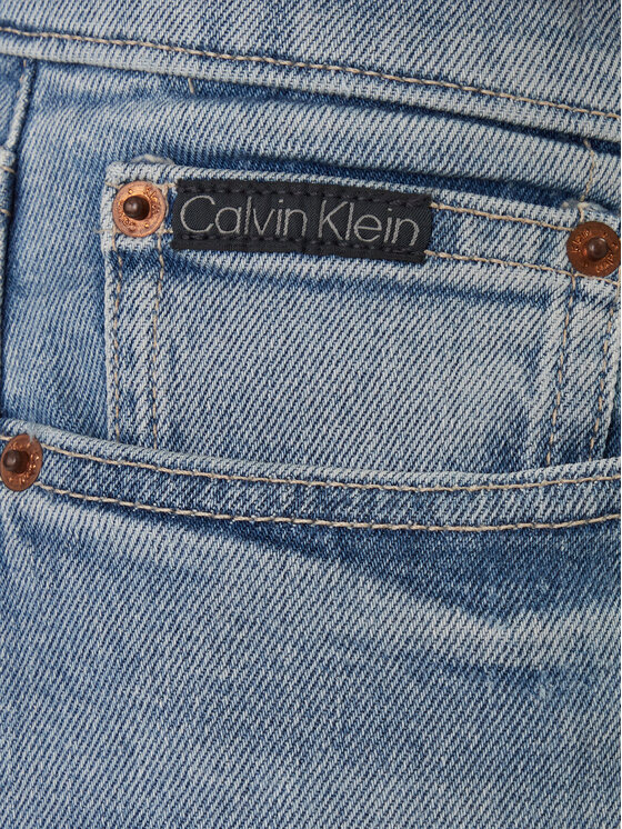 Calvin Klein Calvin Klein Jeansy LV04RD900G Modrá Slim Fit