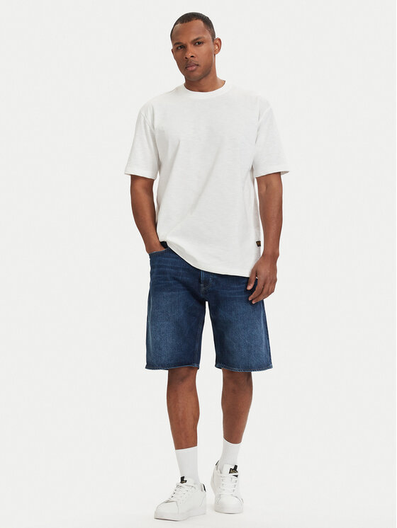 G-Star Raw G-Star Raw Póló Slub D28889-E512 Krém Relaxed Fit