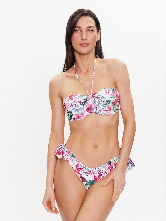 Hunkemöller Hunkemöller Spodný diel bikín Cuba 201949 Biela