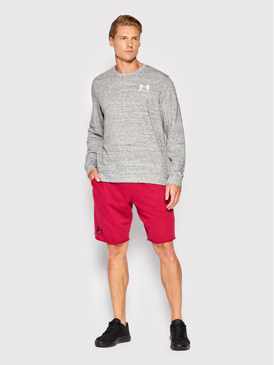 Under Armour Under Armour Суитшърт Ua Rival Terry 1370404 Сив Relaxed Fit