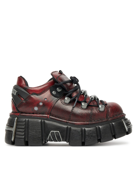 NEW ROCK NEW ROCK Sneakersy M-120N-C67 Bordó