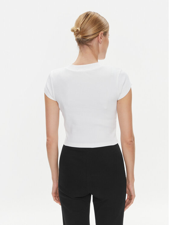 Calvin Klein Jeans Calvin Klein Jeans T-shirt J20J218337 Bijela Slim Fit
