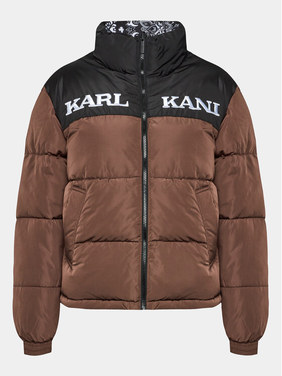 Karl Kani Karl Kani Zimska jakna 6176632 Rjava Regular Fit