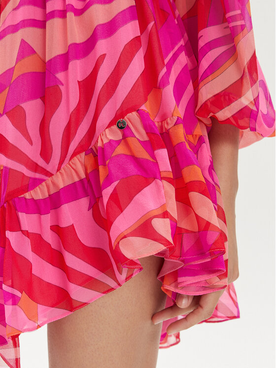 Nissa Nissa Sommerkleid RC14805 Rosa Regular Fit