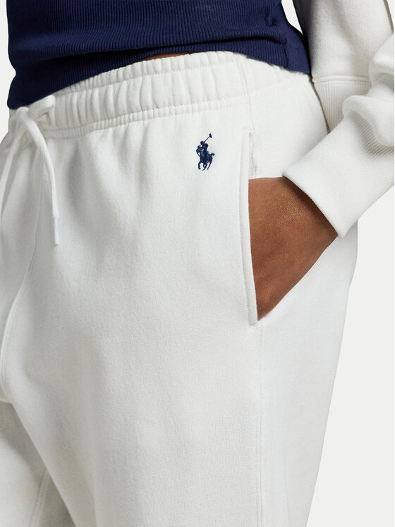 Polo Ralph Lauren Polo Ralph Lauren Παντελόνι φόρμας 211971700001 Λευκό Tapered Fit