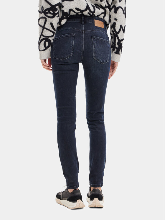 Desigual Desigual Farmer 23WWDD10 Sötétkék Slim Fit