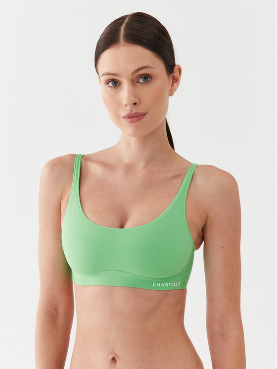 Chantelle Podprsenkový top Soft Stretch C16A50 Zelená