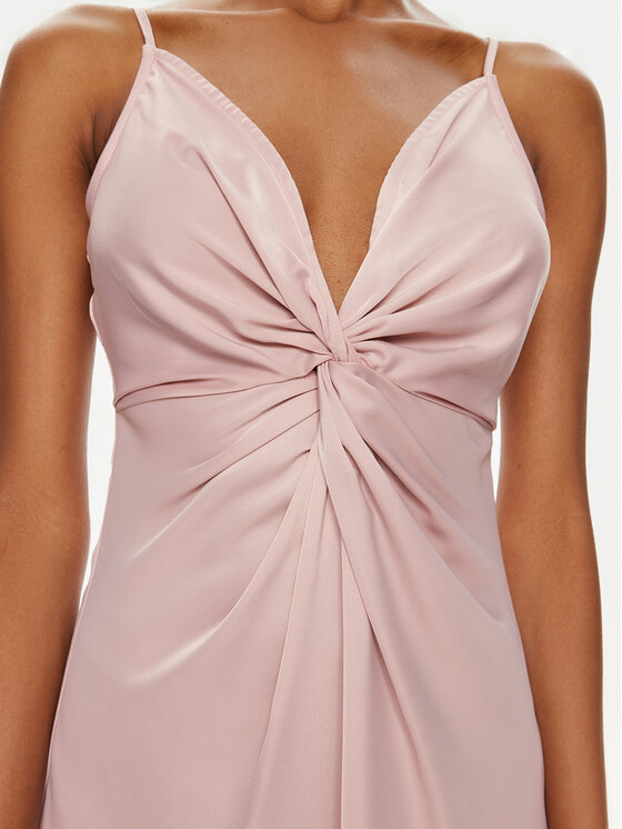 YAS YAS Večernja haljina Athena 26032472 Ružičasta Regular Fit
