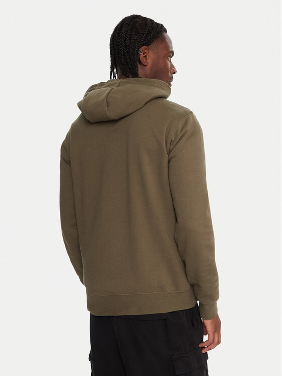 Quiksilver Quiksilver Bluza Comp Logo EQYFT05053 Zielony Regular Fit