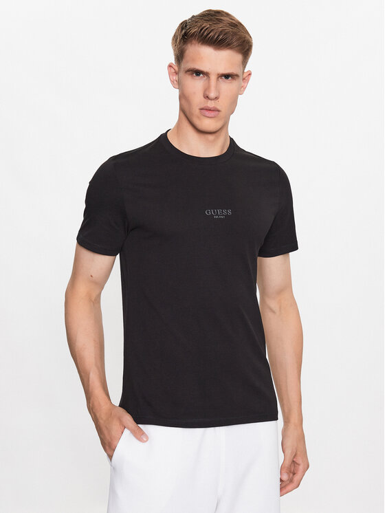 Guess Guess Póló Aidy M2YI72 I3Z14 Fekete Slim Fit