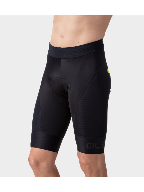 Alé Cycling Alé Cycling Szorty rowerowe R-EV1 Agonista Plus Czarny Fitted Fit