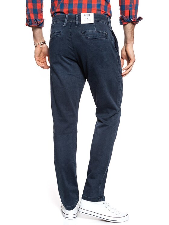 Mustang Mustang Jeansy REALX CHINO Niebieski Straight Fit