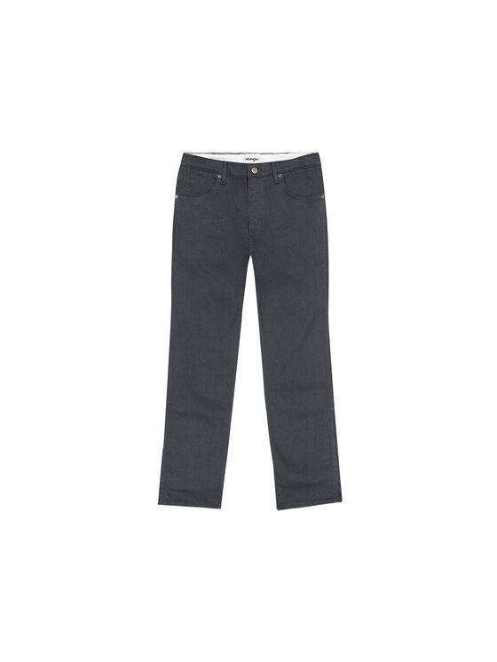 Wrangler Wrangler Spodnie materiałowe GREENSBORO Szary Regular Fit