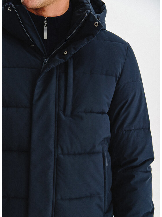 Pako Lorente Pako Lorente Kurtka zimowa P25WN-5X-011 Granatowy Classic Fit