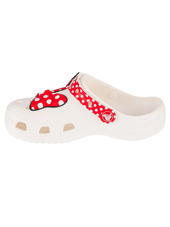 Crocs Crocs Klapki Crocs Classic Disney Minnie Mouse Clog Biały