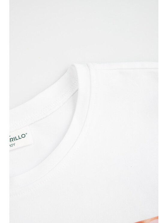 Coccodrillo Coccodrillo T-Shirt WC6143210LGD-001 Biały Regular Fit