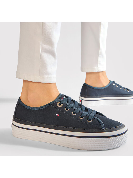 Tommy hilfiger 2025 corporate flatform sneaker