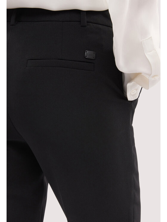 Trussardi Trussardi Pantaloni di tessuto P231A002412N033 Nero Regular Fit