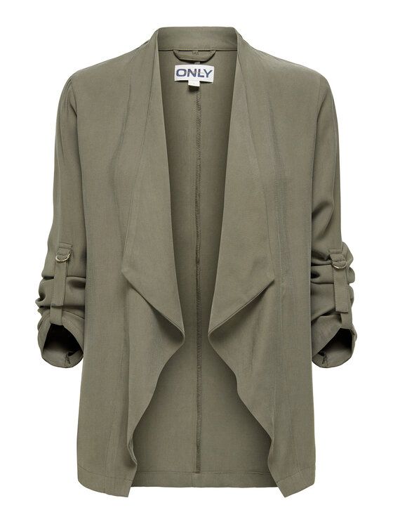 ONLY ONLY Marynarka Lalia 15367395 Khaki Regular Fit