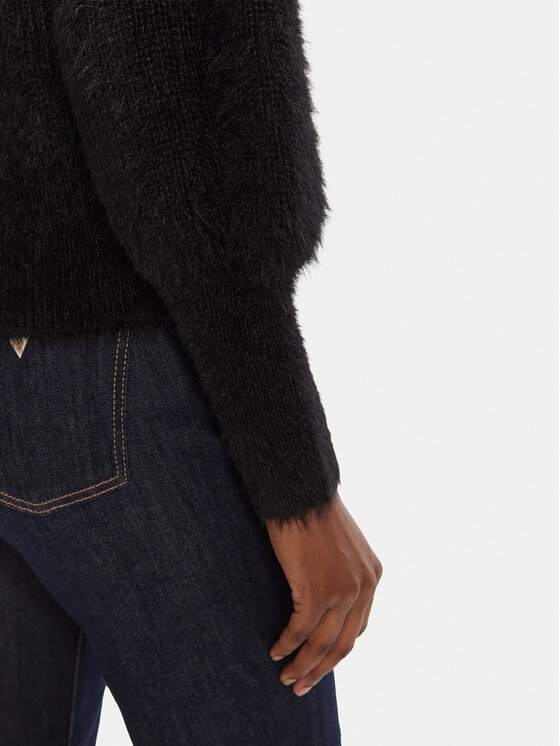Guess Guess Пуловер W4BR25 Z3BH0 Черен Regular Fit