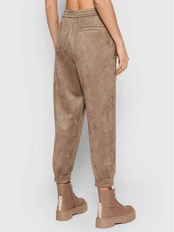 Pantaloni di tessuto P1KKSL20 Marrone Regular Fit