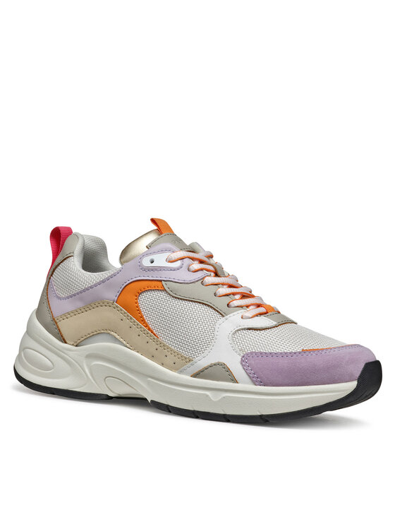 Geox Geox Laisvalaikio batai D Zarvia D55YLA 0AS54 C1022 Balta