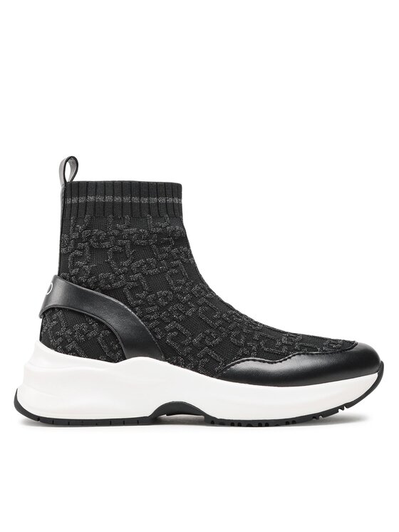 Liu Jo Sneakersy Sneaker Sock BA3083 TX262 Čierna