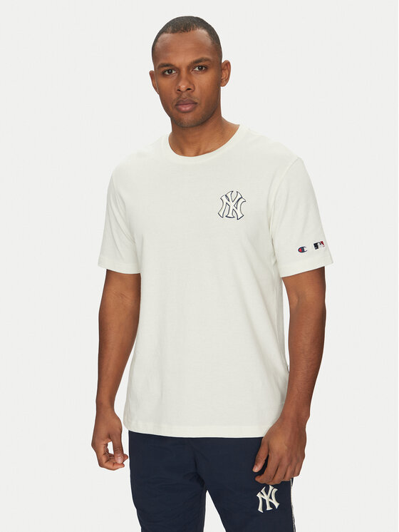 Champion Champion Tricou 221037 Alb Standard Fit