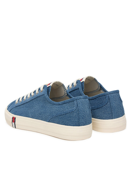 Tommy Jeans Tommy Jeans Scarpe sportive Archive Y2K Lace Up Denim EM0EM01751 Blu