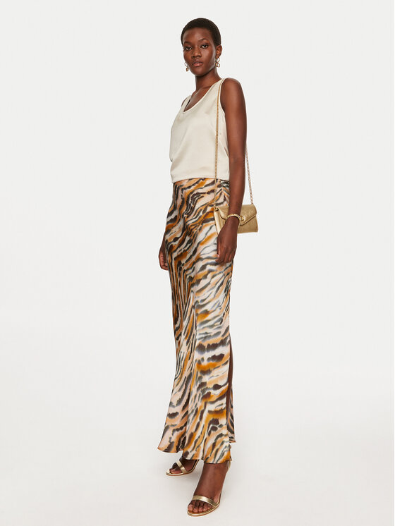 TWINSET TWINSET Spódnica maxi 242TP2656 Kolorowy Straight Fit