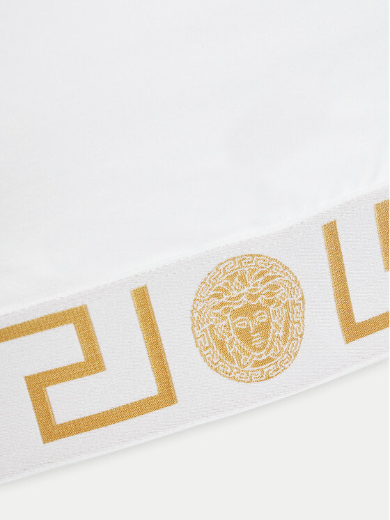 Versace Versace Сутиен-топ AUD01039 1A10011 Бял