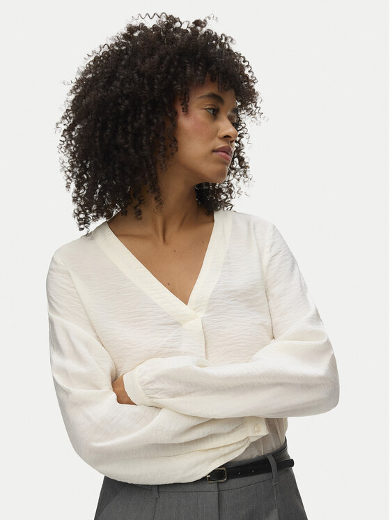 Vero Moda Vero Moda Blúzka Urli 10338835 Biela Regular Fit